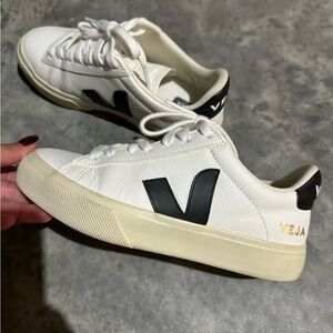 Veja sneakers used once US size 4 - my actual size is 5.5 and fits perfectly